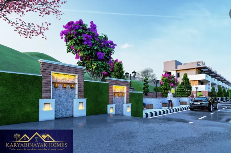 entrance visualization of karyabinayak homes colony